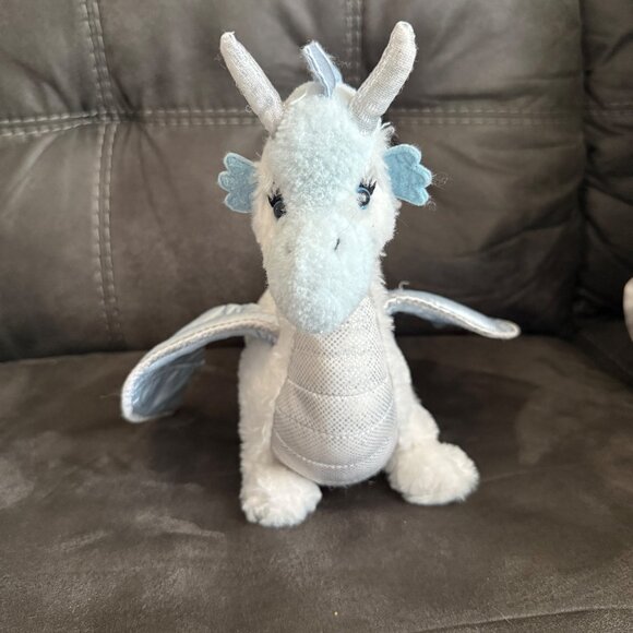 Webkinz Plush Ice Dragon Stuffed Animal Toy - Picture 1 of 6